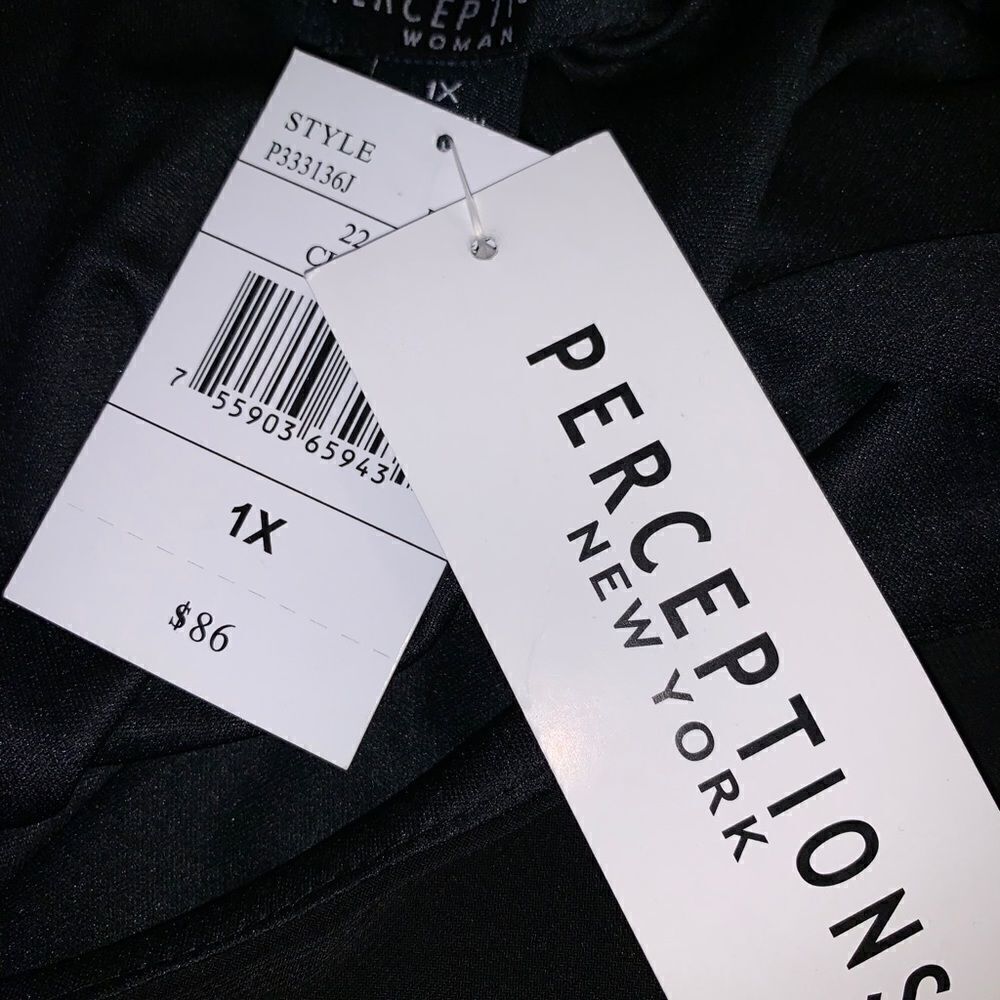 NWT Perceptions dress size 1x - Picture 4 of 4